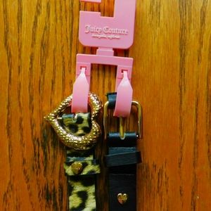 2 NWT Juicy Couture belts